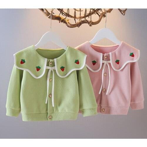 4 pieces/lot) 2021 New Arrival Girls Fall Outwear 070702