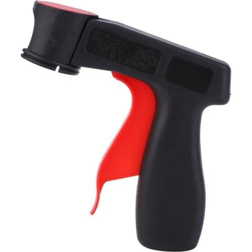 Spray Adaptor Paint Care Aerosol Spray Gun Handle with Full Grip Trigger Locking Collar Maintenance Repair Tool Car Accessories