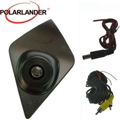 Car Front View Logo Camera CCD HD Night Vision View Side Camera Waterproof Alarm Systems DC12V For R/enault Koleos 2013-2015