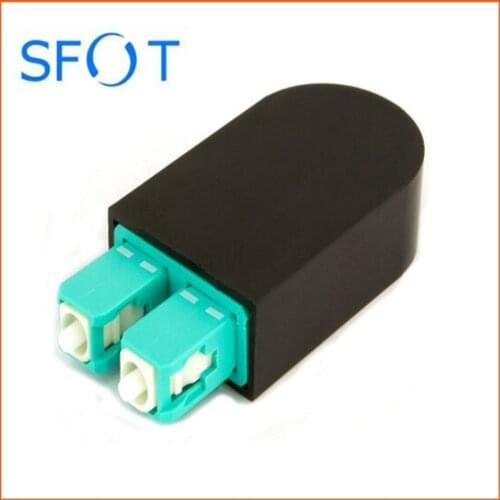 Free shipping,50pcs/lot, SC Fiber Optic Circuitors SC Circuitors SC Fiber Optic Connectors Loopback, OM3
