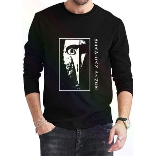 Dead Can Dance Logo Classic Black T-Shirt 2021 Newest Summer Mens Long Sleeve Popular Tees Shirt Tops Novel Unisex