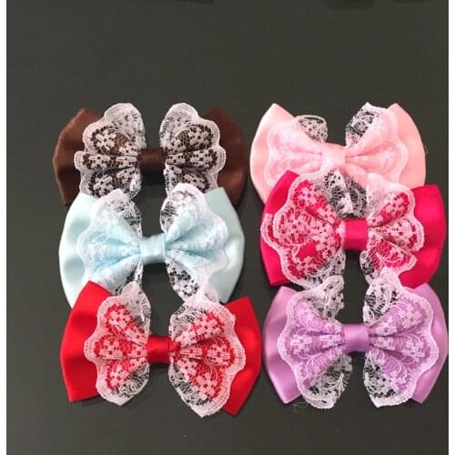 Diy 20pcs 35*55mm patches riverdale south side Bow Ribbon applique C27