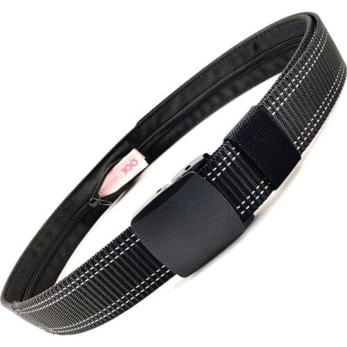 120cm Travel Anti Theft Waist Belts Plastic buckle Multifunction Hidden Cash Money Waist Packs Men Women Wallet Strap Bag