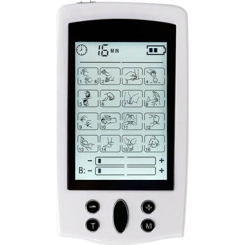 Dual Channel EMS TENS Unit Machine Muscle Stimulator EMS Electronic Pulse Massager Electric Herald Tens Machine Body Acupuncture