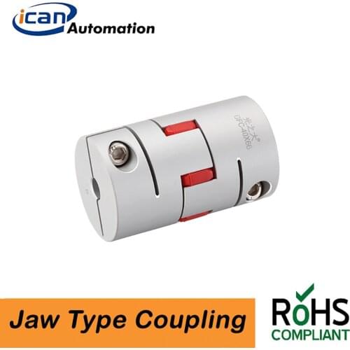 Flexible 8mm 6mm Shaft Coupler 5x8 GFC Aluminum Clamp Spider