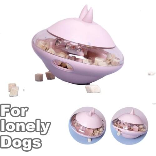 Interactive Pet Dog Toy for Pure Natural Rubber Leakage Food Ball Interactive Pet Cat Teething Training Balls Tumbler Toys