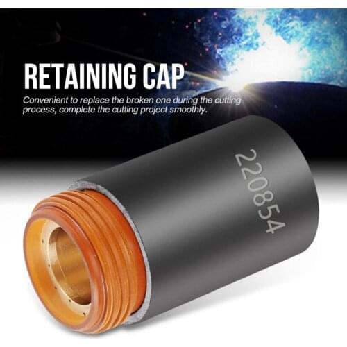 GTBL 220854 Plasma Retaining Cap Max105 Plasma Cutting Cover Plasma Retaining Cap for Welder Torch