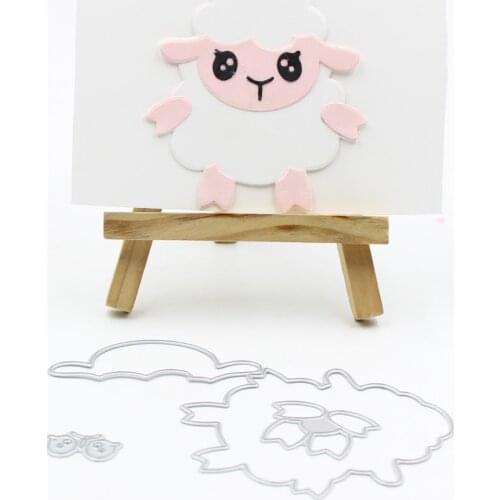 KSCRAFT Lovely Ewe Metal Cutting Dies Stencils for DIY Scrapbooking/photo album Decorative Embossing DIY Paper Cards