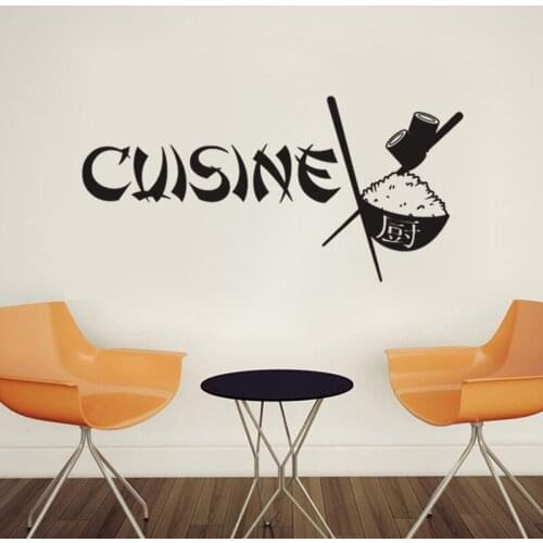 KUCADA cuisine wall sticker diy black removable pvc wallpaper for home kitchen decoration WP1586
