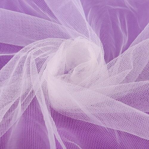 Veil material tulle 3 meters width cross-width encryption Swiss soft tulle fabric tulle WAS10179