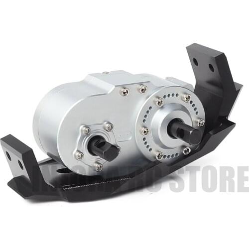 Metal Gearbox Transfer Case with 72mm Mount for 1:10 RC Rock Crawler Axial SCX10 D90 D110 TF2