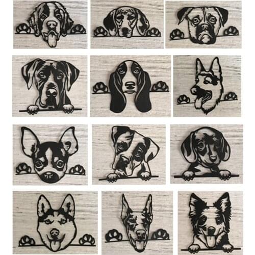 Miss Vintage Craft Dog Metal Cutting Dies Mold Punch Stencil For DIY Scrapbooking Paper Album Photo Cards Making Animal Dies Cut