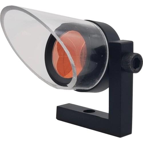 Dia.38mm ( 1.5 inch) 90 degree type mini optical prism with weather protection hood (Rain hood ) for total station L bar GMP104