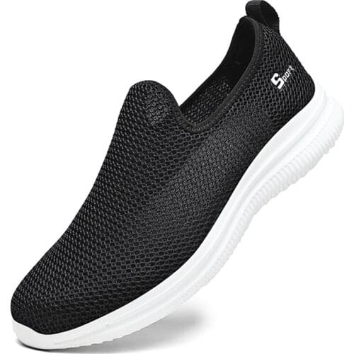 Mens Summer Casual Shoes Men Light Sneakers Mesh Breathable Men Women Sports Casual Shoes Outdoor Fashion Walking Flat Shoes