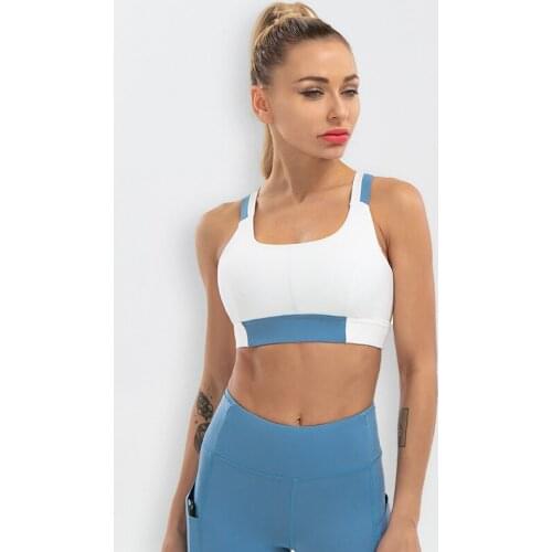 1831 New Womens Sports Underwear Without Rims Fashion Breathable Running Womens Vest Sexy Underwear Comfortable Womens Bra