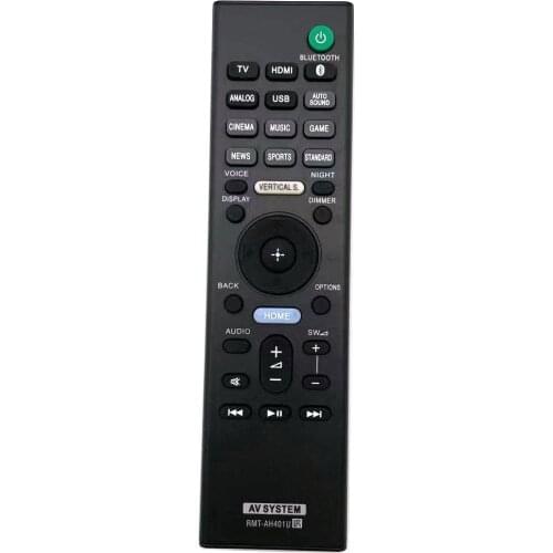 New For Sony RMT-AH401U fits HT-X9000F SA-WX9000F Audio System Remote Control