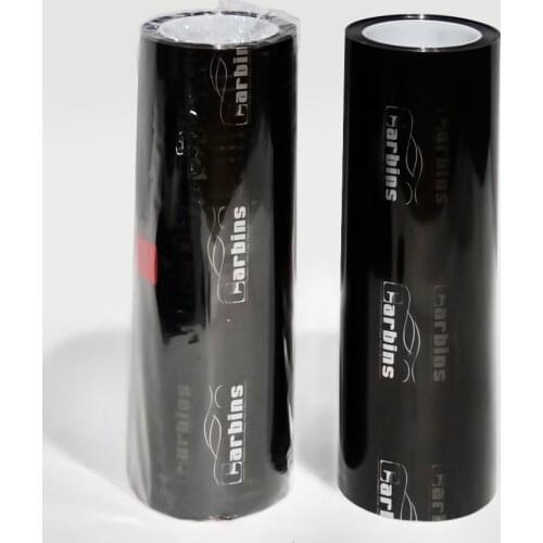 60cmx10m 23.62inches Width OEM Self-healing PPF Headlight film Smoke Black Car Lamp Tint Film
