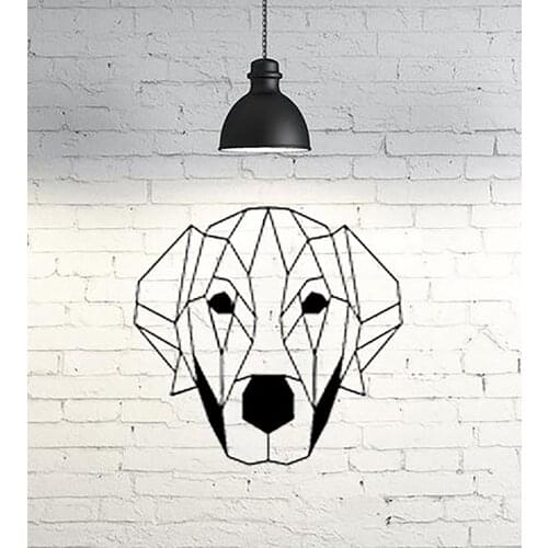Dog Labrador Wall Decor, Horse Gift, Nature, Minimalist Wall Art 3D Printed Design Wall, wall Decor, Wall Art, Office Wall Art