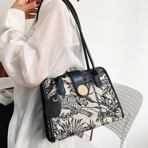 Fashion Women Canvas Handbags High Quality Ladies Small Shoulder Messenger Bags Designer Female Purse Travel Bag Casual Tote Bag