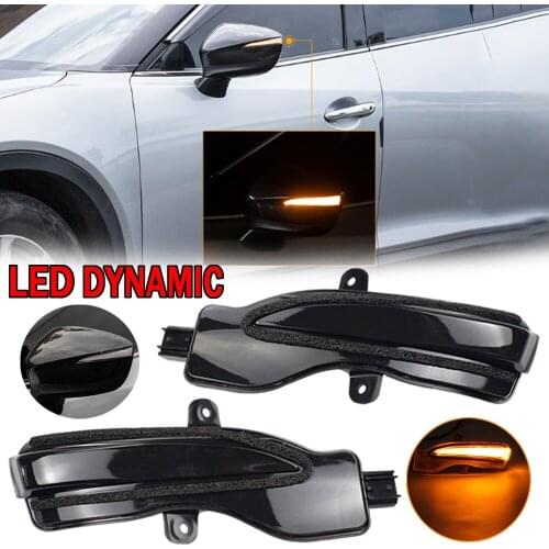 LED Light Dynamic Turn Signal Side Mirror Blinker Indicator For Mazda CX-3 CX3 2016-2019 CX-4 CX-5 CX5 2016 2016.5 Facelift