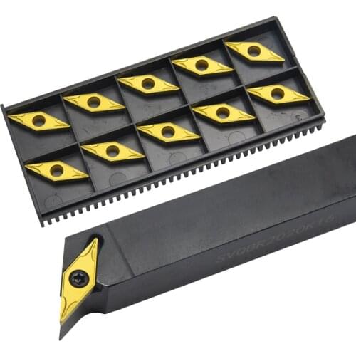 SVQBR/L SVQBR1616H11 SVQBL2525M16 Lathe Cutter Bar Hole Processing Clamping VBMT11/16 Carbide insert CNC External Turning Tool