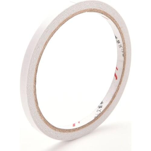 2 Rolls/set Double-Sided Tape 6mm Adhesive Tape Strong Sticker for Office School Stationery Supplies Students Good Gifts