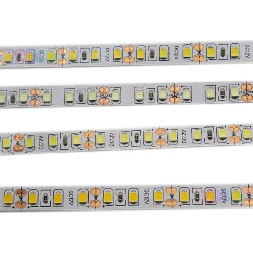 5M 12V 24V High Bright 120 LEDs/M LED Strip Light 8mm 2835 SMD White/Warm White/Natural White/Red/Green/Blue Flexible Lamp Tape