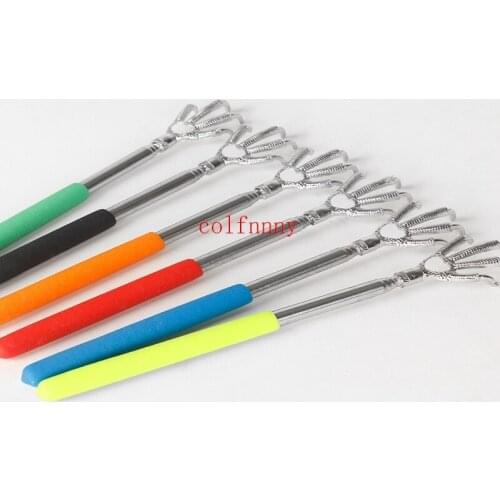500PCS/lot Fast Shipping Convenient Claw Telescopic Ultimate Stainless Steel Back Scratcher extendible From 22 to 59cm