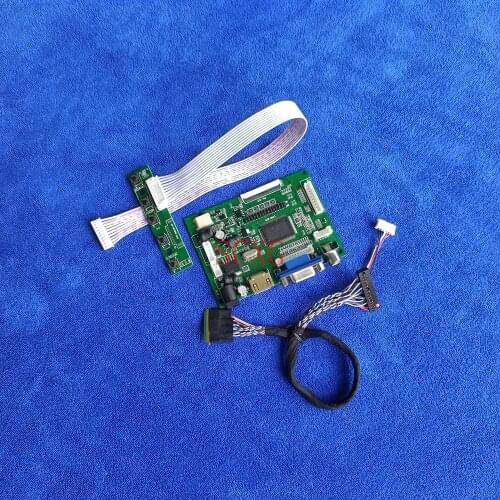 AV VGA HDMI-compatible LED 60Hz laptop DIY Kit 1024*600 For HSD101PFW2/HSD101PFW4 LCD display controller drive board LVDS 40-Pin