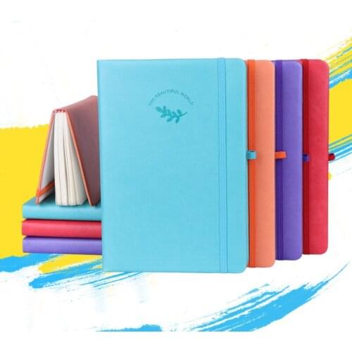 High-end Business Notebook A5/A6 Thickened Diary Notebooks And Journals Diary PU Leather A6 Notepad Customization