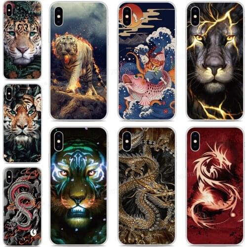 Dog Tiger Dragon Phone Case For Asus Zenfone 7 Pro ZS671KS ZS670KS 6 5 5Z 4 Rog Phone 2 3 Max Pro M1 Plus M2 Shot Lite L1 Cover