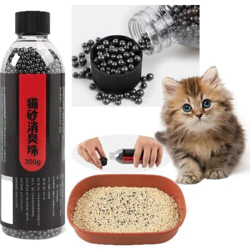 Cat Litter Deodorant Beads Activated Carbon Pet Removaling Excrement Stink Absorbs Peculiar smell Deodorizing Cleaning Supplies