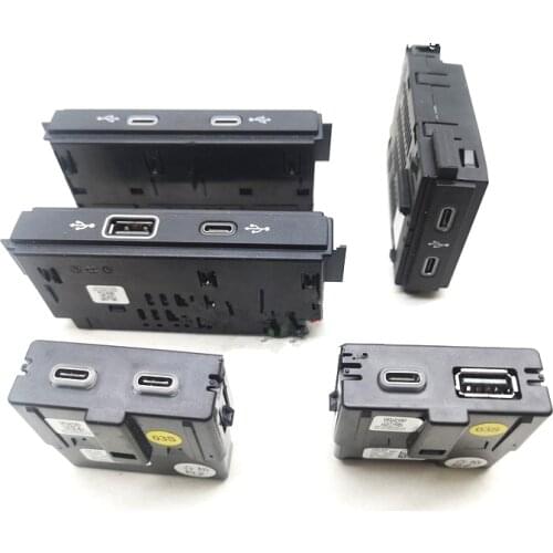 OEM USB Type-C Socket Front Rear USB Adapter for VW Touran Tiguan MK2 2017 2018