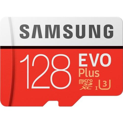 SAMSUNG Memory Card EVO PLUS 128GB micro SD SDHC SDXC Grade CLASS10 UHS-I U3 4K TF Cards Trans Flash microSD