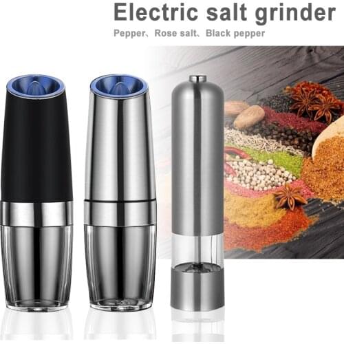 Ceramic inner core electronic salt mill, pepper, black pepper, pepper, mung bean powder, kitchen spice mil
