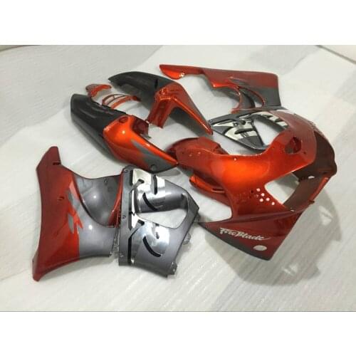 Motorcycle Fairing kit for CBR900RR 98 99 CBR900 919 CBR900RR 1998 1999 Orange grey ABS Fairings bodywork+gifts HF45
