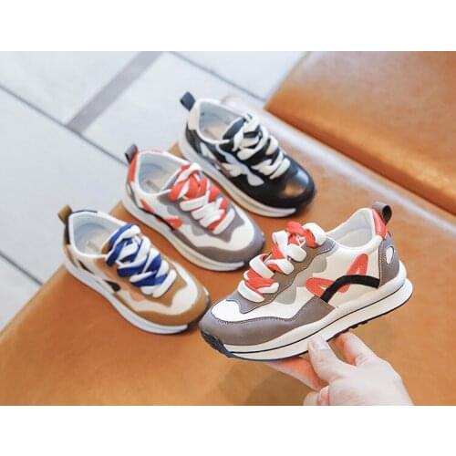 Kids Baby Toddler Tenis Shoes Kids Boy Breathable Soft Sole Sneakers All-Match Sports Running Childrens Flats Toddler Shoes FD2