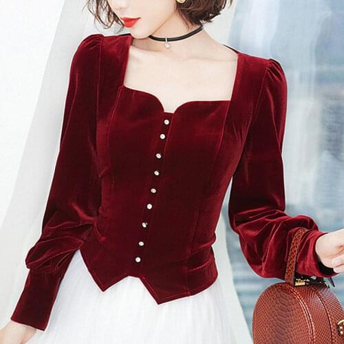 Блузки на пуговицах Lihahafang China At AliExpress