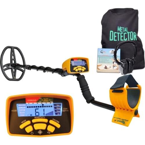 MD-6450 High Precision Professional Underground Metal Detector Gold Digital Display Backup Light LCD Digger Treasure Hunter
