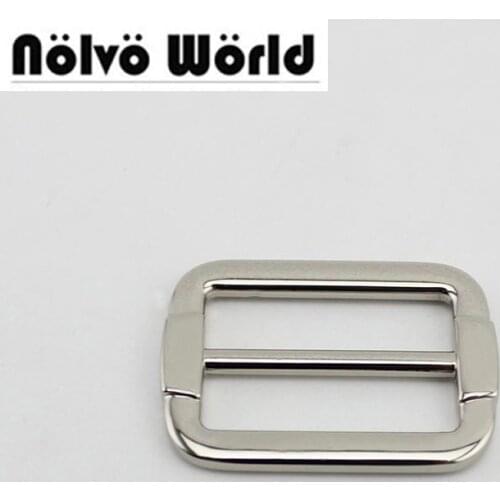 50pcs 32*20mm(1.2 inch) Sewing Craft,belts bags fasteners,Buckle Strap Adjuster Metal Welded tri glide slider buckles