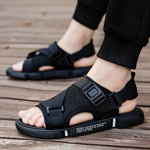 2021 new Mens Sandals Casual Roman Shoes Outside Breathable Mens Sandals Light Sport Sandals High Quality Sandalias Hombre Plus