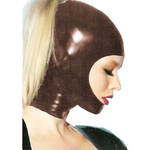 New Arrival Men Women Hood Mask PVC Open Mouth Face Eye Head Mask Costume Sailor Moon Cosplay Plus Size