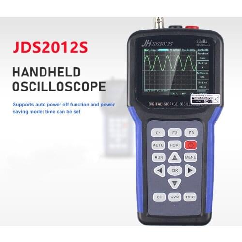 Handheld Signal Generator 25MHz Multimeter Oscilloscope 200MS/S Trigger Mode LCD Display JDS2023 JDS2012S