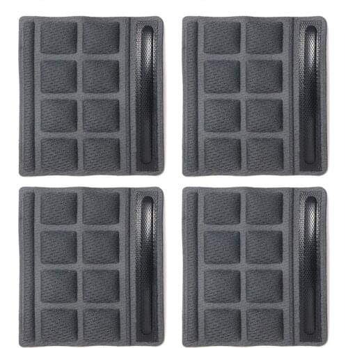 Universal Helmet Chin Pads Foam Sponge Pad Strap Nylon Padding Replacement Lining Cushion Liners for Riding Cycling Bike Bicycle