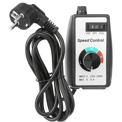 Motor Speed Controller Universal Electronic Stepless Governor Switch Blower Duct Fan Speed Control Regulator 230V