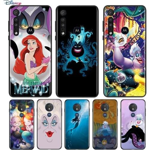 Ursula The Little Mermaid For Motorola G9 G8 G Stylus Power One Fusion Hyper Edge E7 E6 5G Plus Play Lite Soft Phone Case