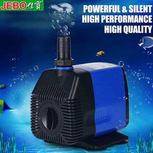 JEBO Adjustable Flow Water Pump For Aquarium Fish Tank Aquarium Pump Submersible Pump High Power High quality 5/9/19/26/62/65w
