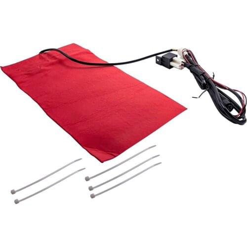 1 Set Carbon Seat Heater Professional Universal Mat For Scooter Quad Moped Motorcycle Scooter Splash water resistant switch