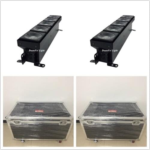 10Lot/Case Disco Dmx Dont Control LED Blinder RGB wall washer led Matrix Light COB 5x30w