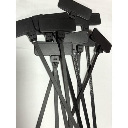 1000PCS Waterproof Plastic Traceability UHF RFID Ribbon Seal Tag Zip Tie Cable Label Tag For Packaging Tracking reusable